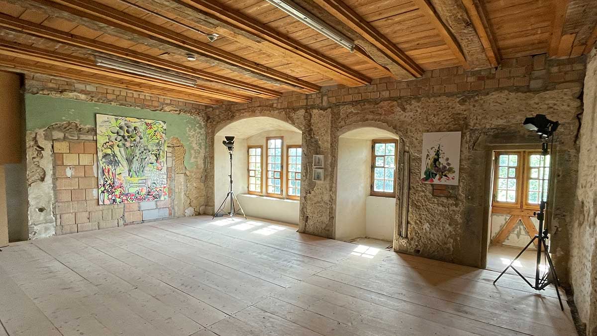 Ausstellung mittlerer Raum Ausstellung mittlerer Raum