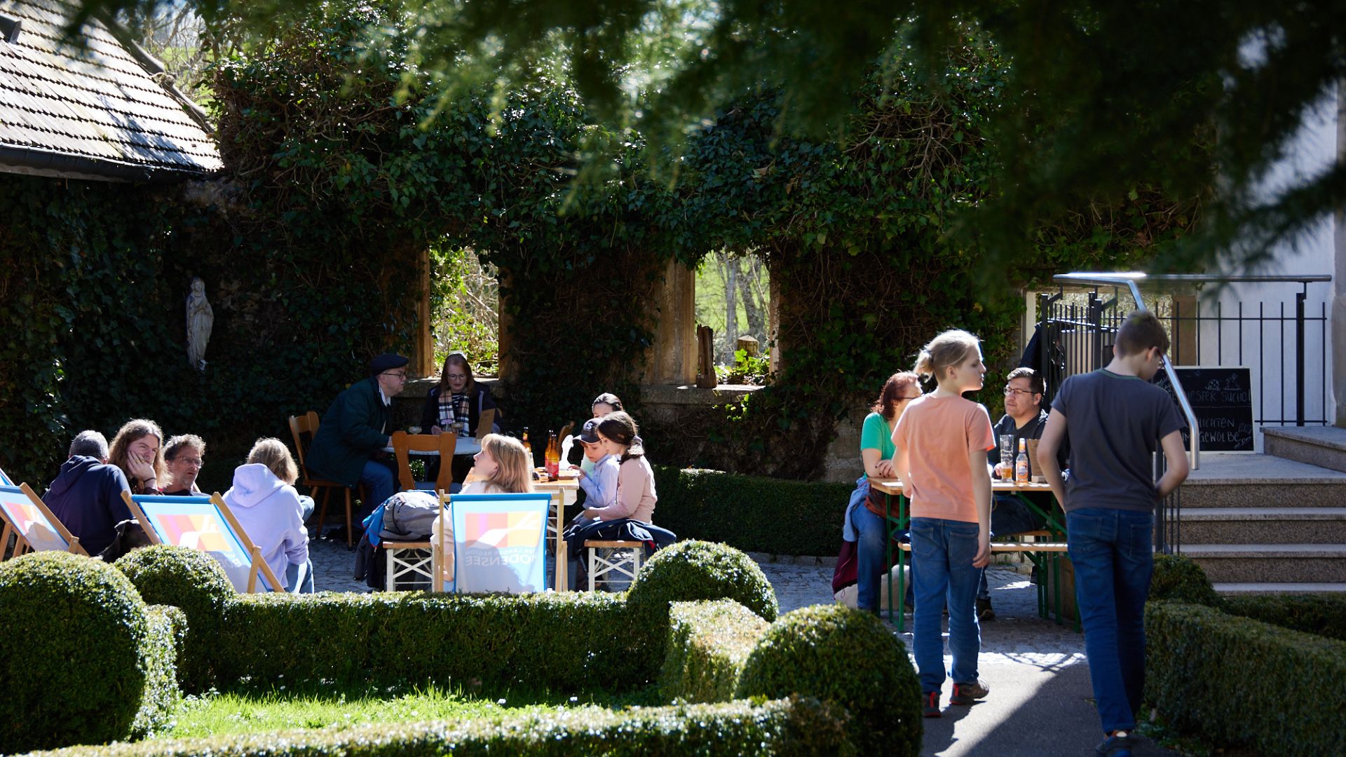 Sonnenschein im Schlossgarten